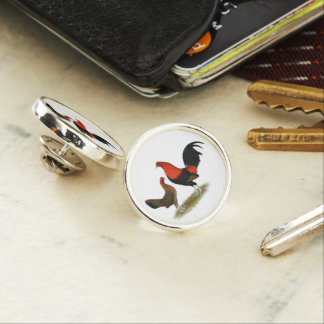 Old English Game Bantams: BB Red Pair Pin