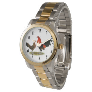Old English Game Bantams: BB Red Pair Watch