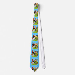Old English Game Quartet Tie