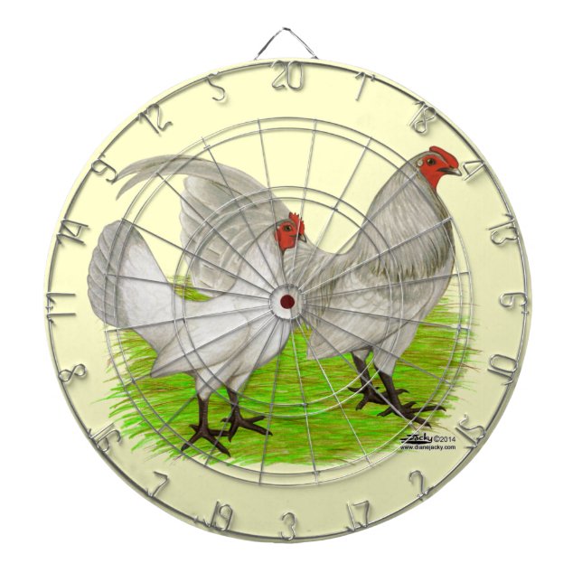 Old English Game Self Blue Dart Board (Front)