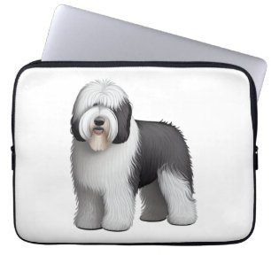 Old English Sheepdog 10 Laptop Sleeve