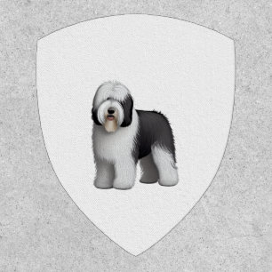 Old English Sheepdog  10 Patch