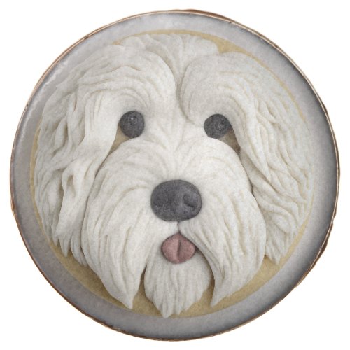 Old English Sheepdog 3D Inspired Chocolate Covered Oreo
