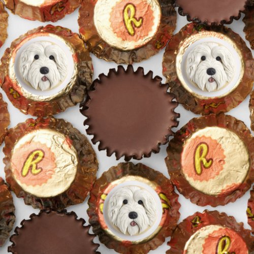 Old English Sheepdog 3D Inspired Reeses Peanut Butter Cups