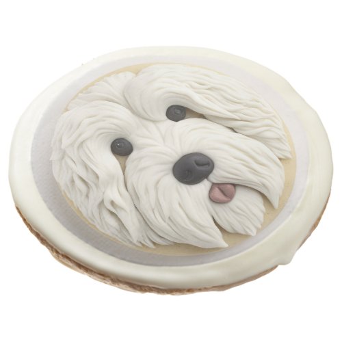 Old English Sheepdog 3D Inspired Sugar Cookie