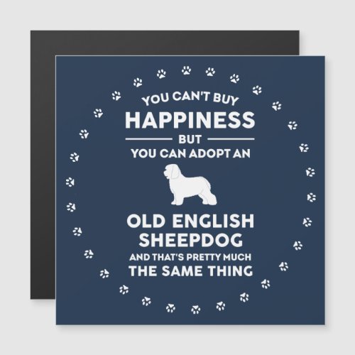 Old English Sheepdog Adoption Happiness