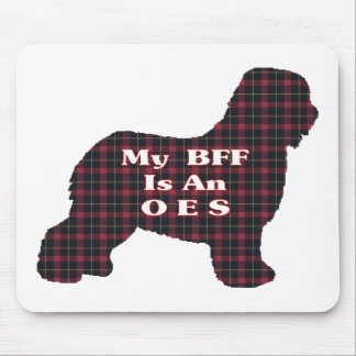 Old English Sheepdog BFF Gifts Mouse Pad