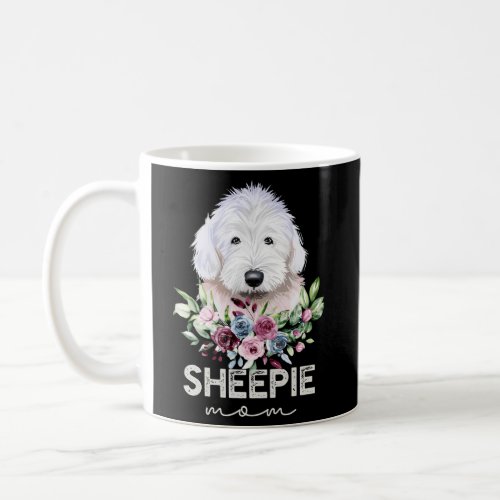 Old English Sheepdog Dog Mama Sheepie Mom Coffee Mug