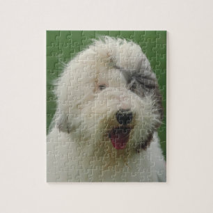 Old English Sheepdog Dog Puzzle