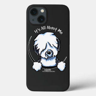 White Fluffy Dog iPhone Cases & Covers