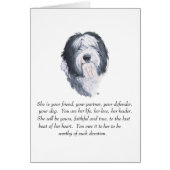 Old English Sheepdog Keepsakes (Front)