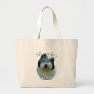 Old English Sheepdog Large Tote Bag