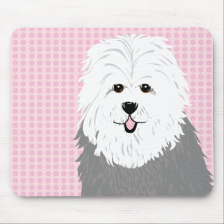 Old English Sheepdog Mouse Pad