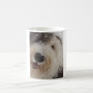 Old English Sheepdog Mug - Snow Face
