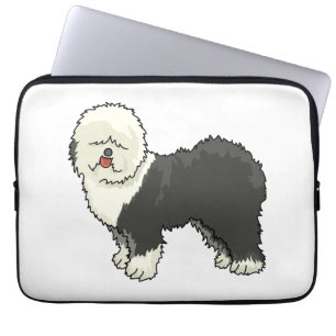 Old English sheepdog my friend Laptop Sleeve