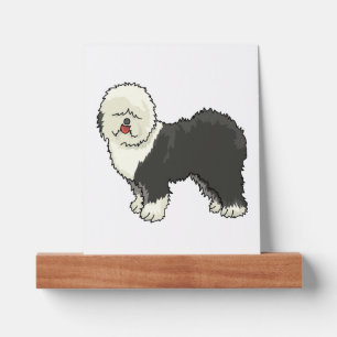 Old English sheepdog my friend  Picture Ledge