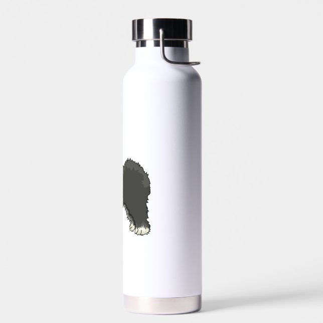 Old English sheepdog my friend  Water Bottle (Left)