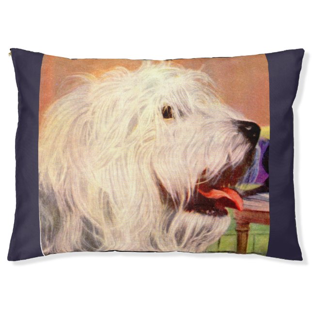 old English sheepdog Pet Bed (Front)