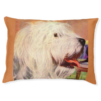 old English sheepdog Pet Bed