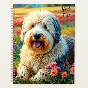 Old English Sheepdog Planner