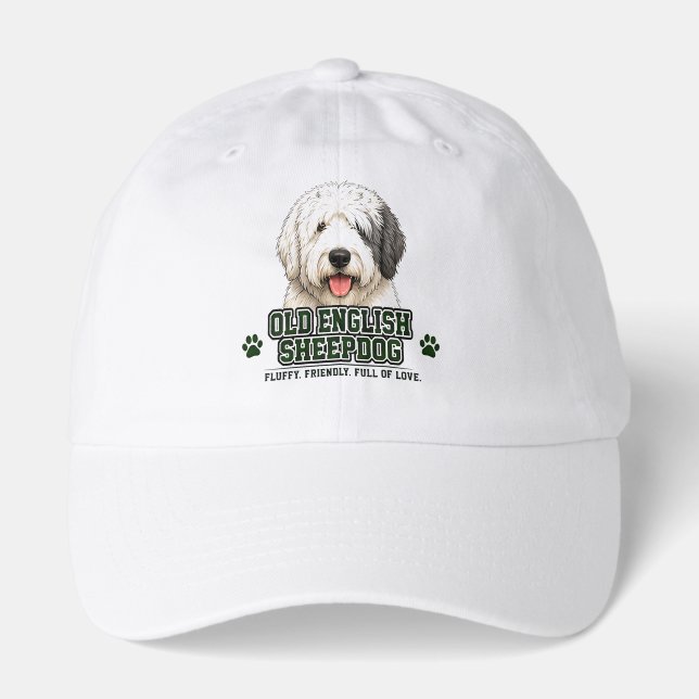 🐾 Old English Sheepdog Pride 🐾 Hat (Front)