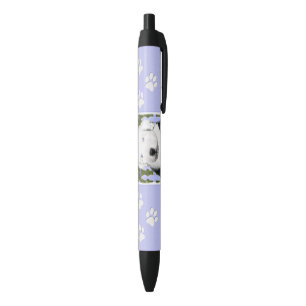 Old English Sheepdog Puppy Painting - Dog Art Pen