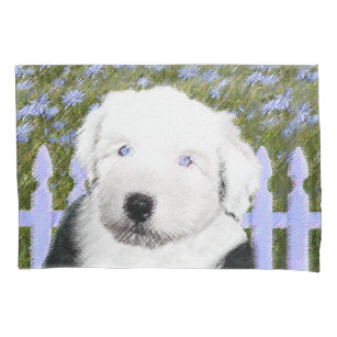 old english sheepdog pillow