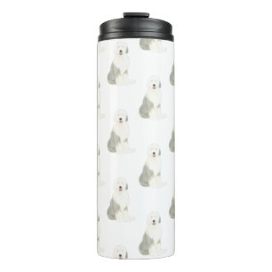 Old English Sheepdog Thermal Tumbler
