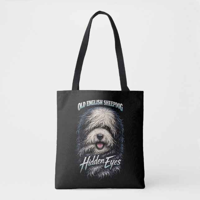 Old English Sheepdog Tote Bag (Front)