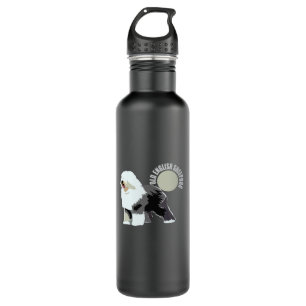 old English sheepdog Water Bottle
