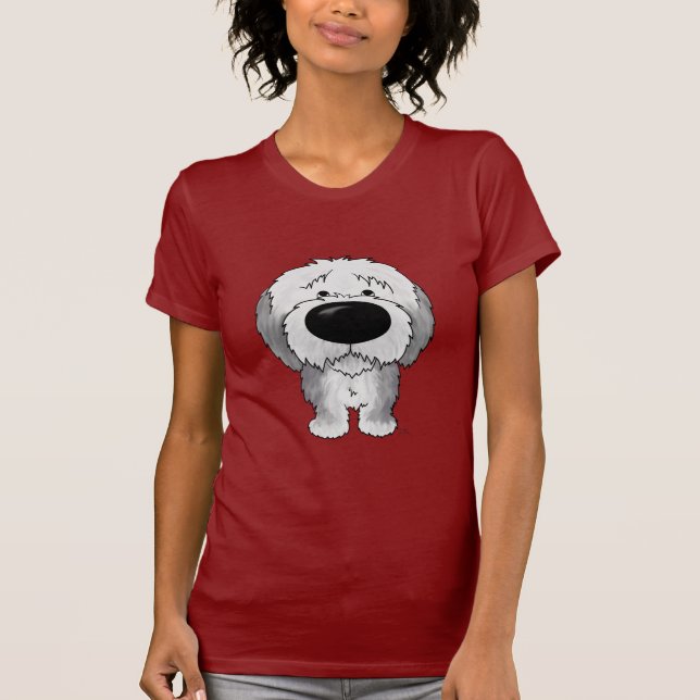 Old English Sheepdogs - Big Nose and Butt T-Shirt (Front)