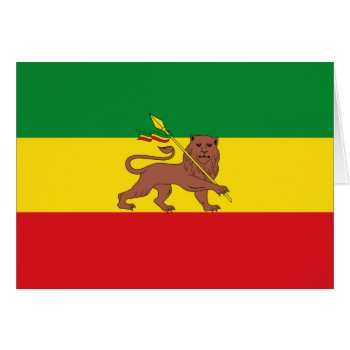Old Ethiopian Flag by WorldOfHistory at Zazzle