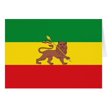 Old Ethiopian Flag
