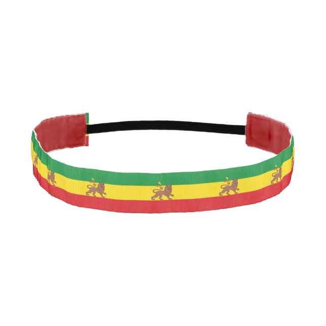 Old Ethiopian flag Athletic Headband (Front)