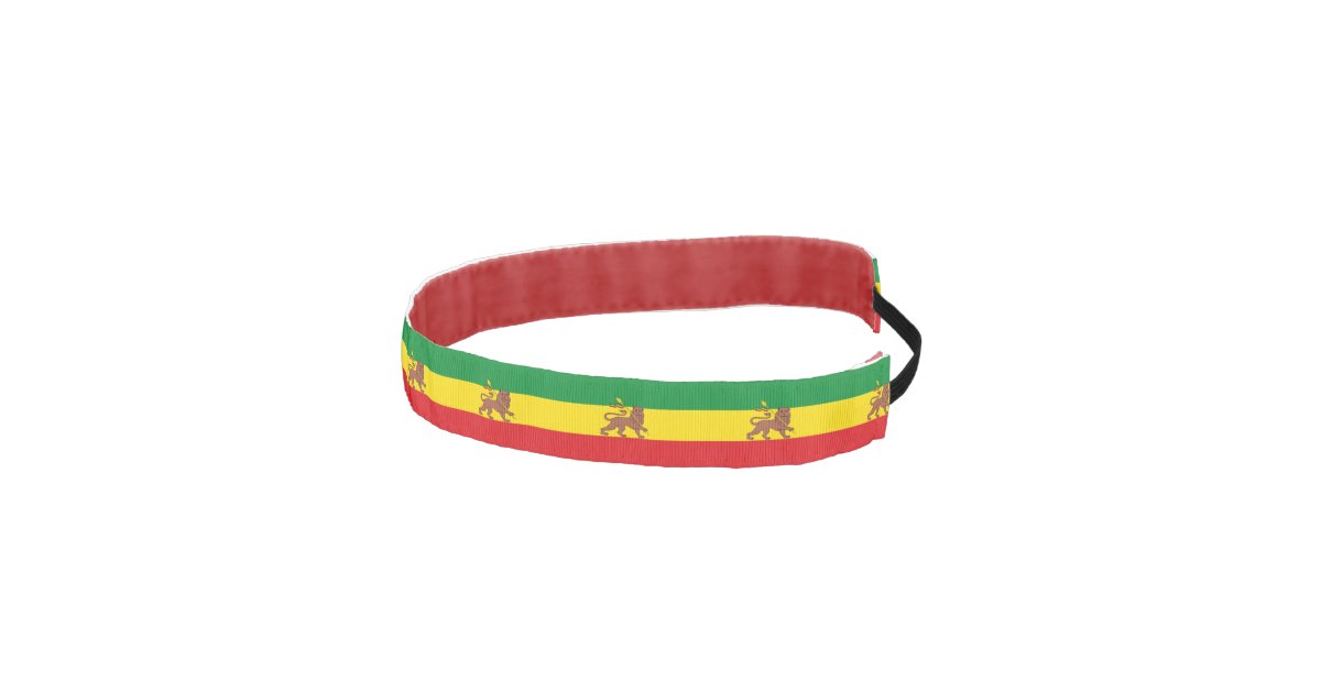 Old Ethiopian flag Athletic Headband | Zazzle