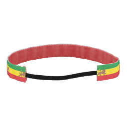 Old Ethiopian Flag Athletic Headband 