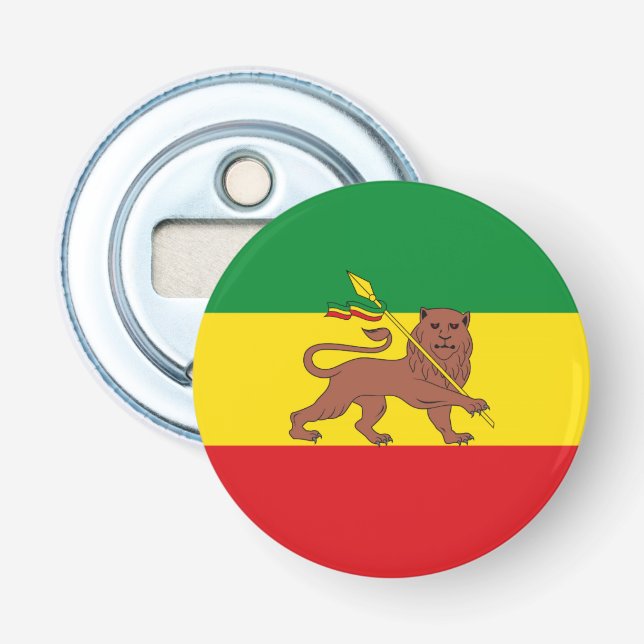 Old Ethiopian flag Bottle Opener (Front)