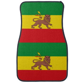 Old Ethiopian Flag Car Floor Mat by WorldOfHistory at Zazzle
