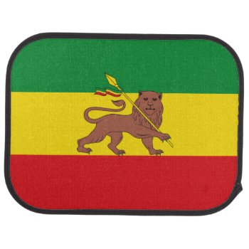 Old Ethiopian Flag Car Mat by WorldOfHistory at Zazzle