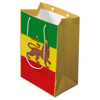 Old Ethiopian Flag Medium Gift Bag by WorldOfHistory at Zazzle