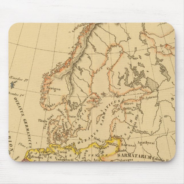 Old Europe Mouse Pad (Front)