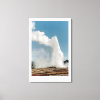 Old Faithful 2009 Canvas Print