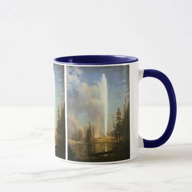 Old Faithful, Albert Bierstadt Mug (Right)
