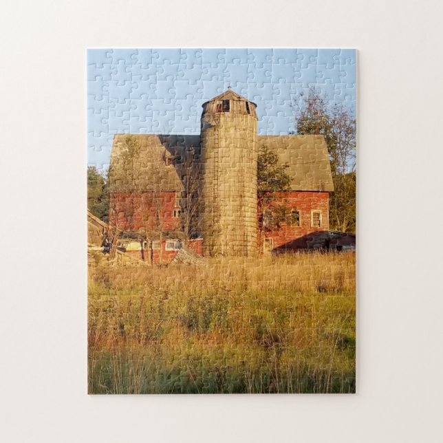 Old farm jigsaw puzzle (Vertical)