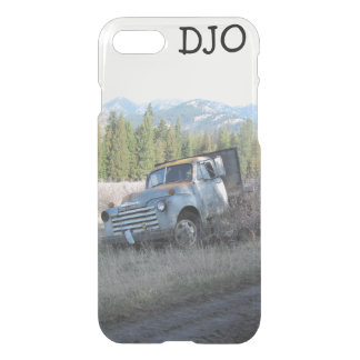 Old Farm Truck and your Initials iPhone SE/8/7 Case