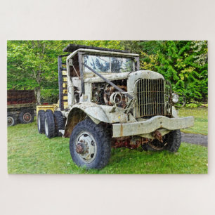 old farm truck puzzle