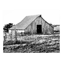 Old Farmhouse Barn Value Poster Paper (Matte)