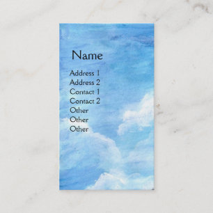 Old Farmhouse Chianti,Tuscany Landscape / Blue Sky Business Card