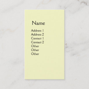 Old Farmhouse in Chianti / Tuscany Landscape Business Card