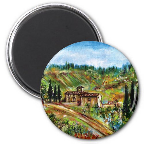 OLD FARMHOUSE IN CHIANTI _TUSCANY MAGNET